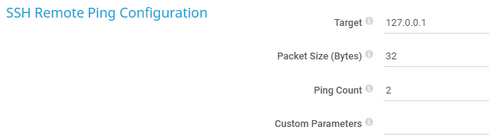 SSH Remote Ping Configuration